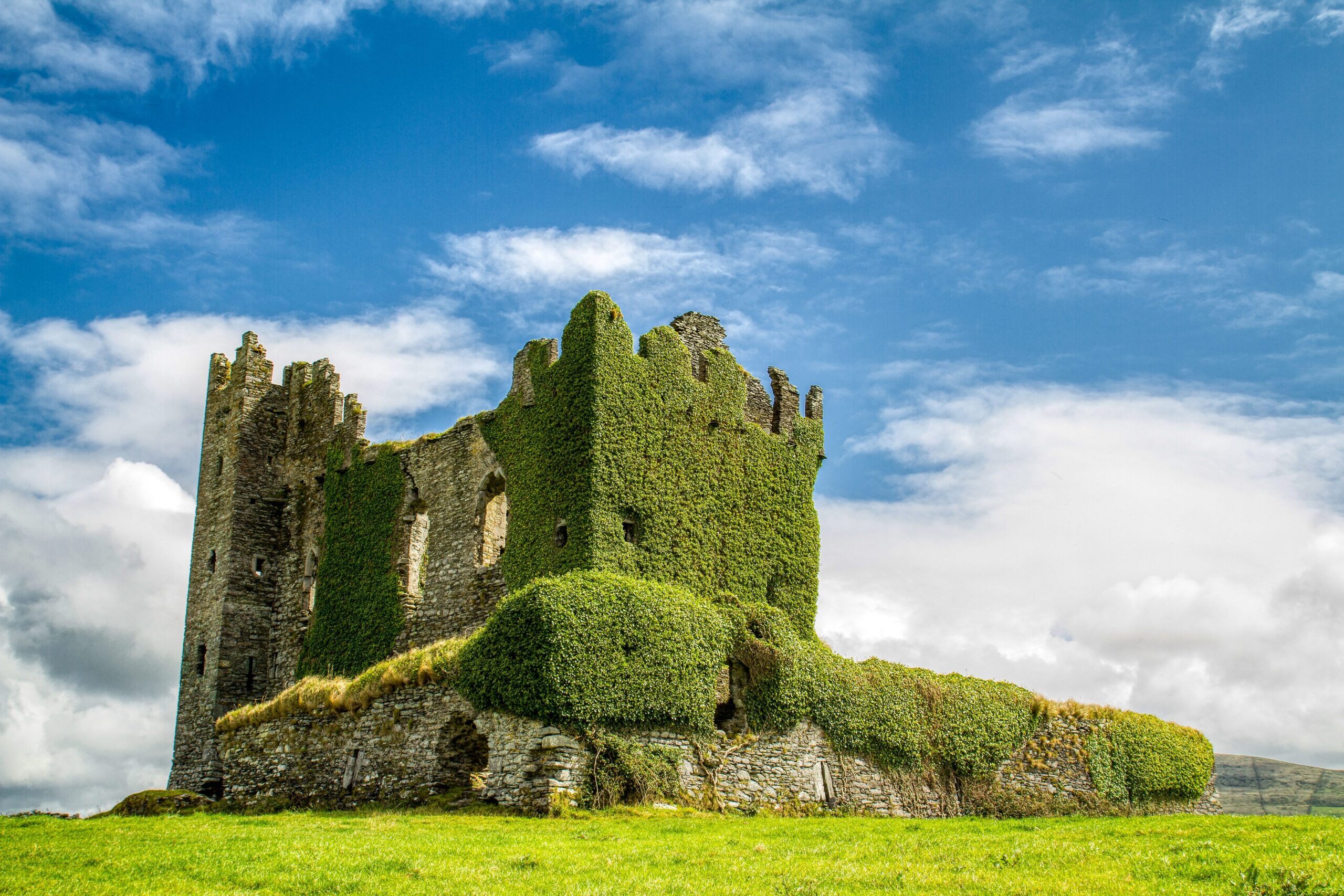 Ballycarbery Castle Ruins, Cahersiveen, Co. Kerry, Ireland