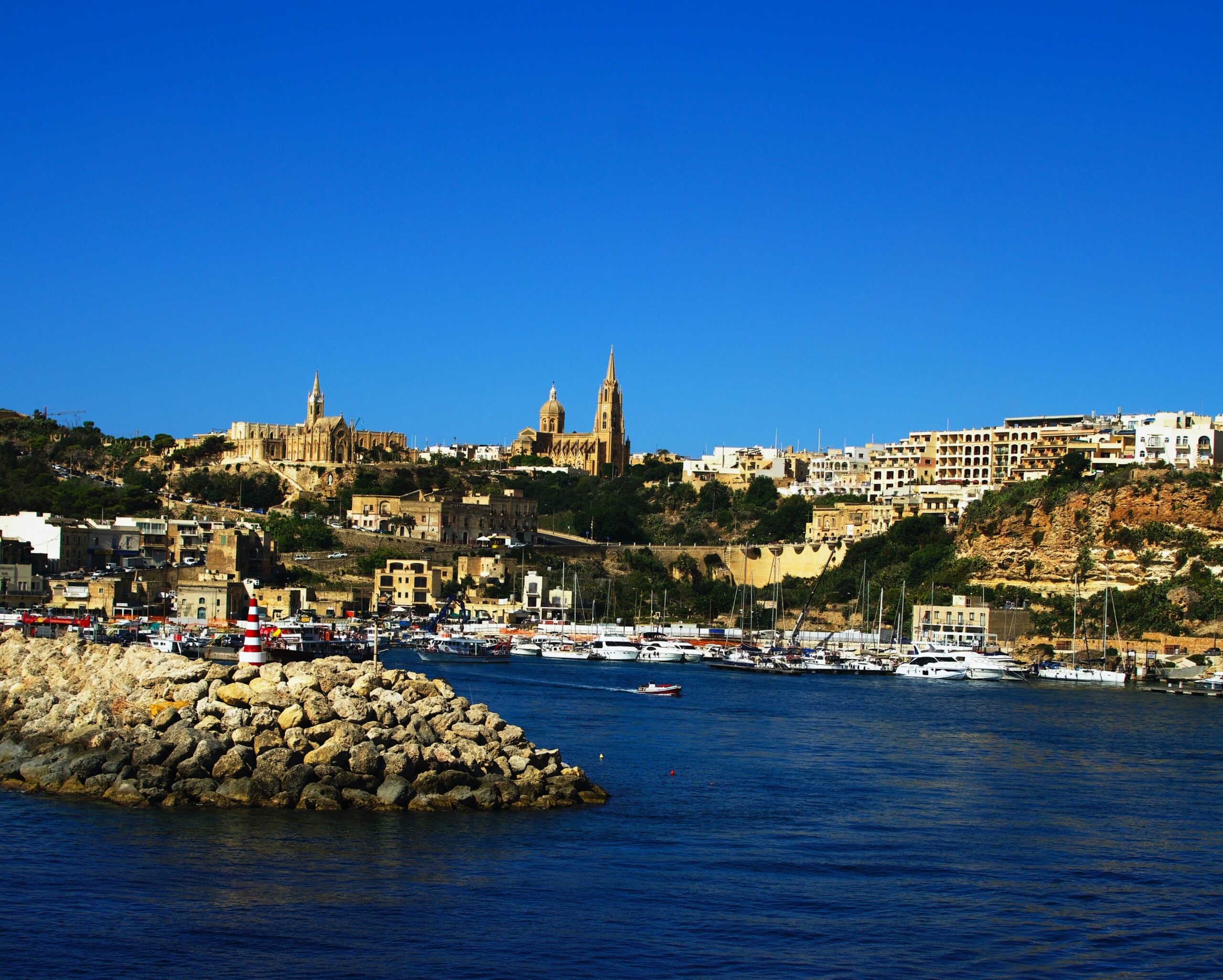 Ferry terminal of Gozo, Malta