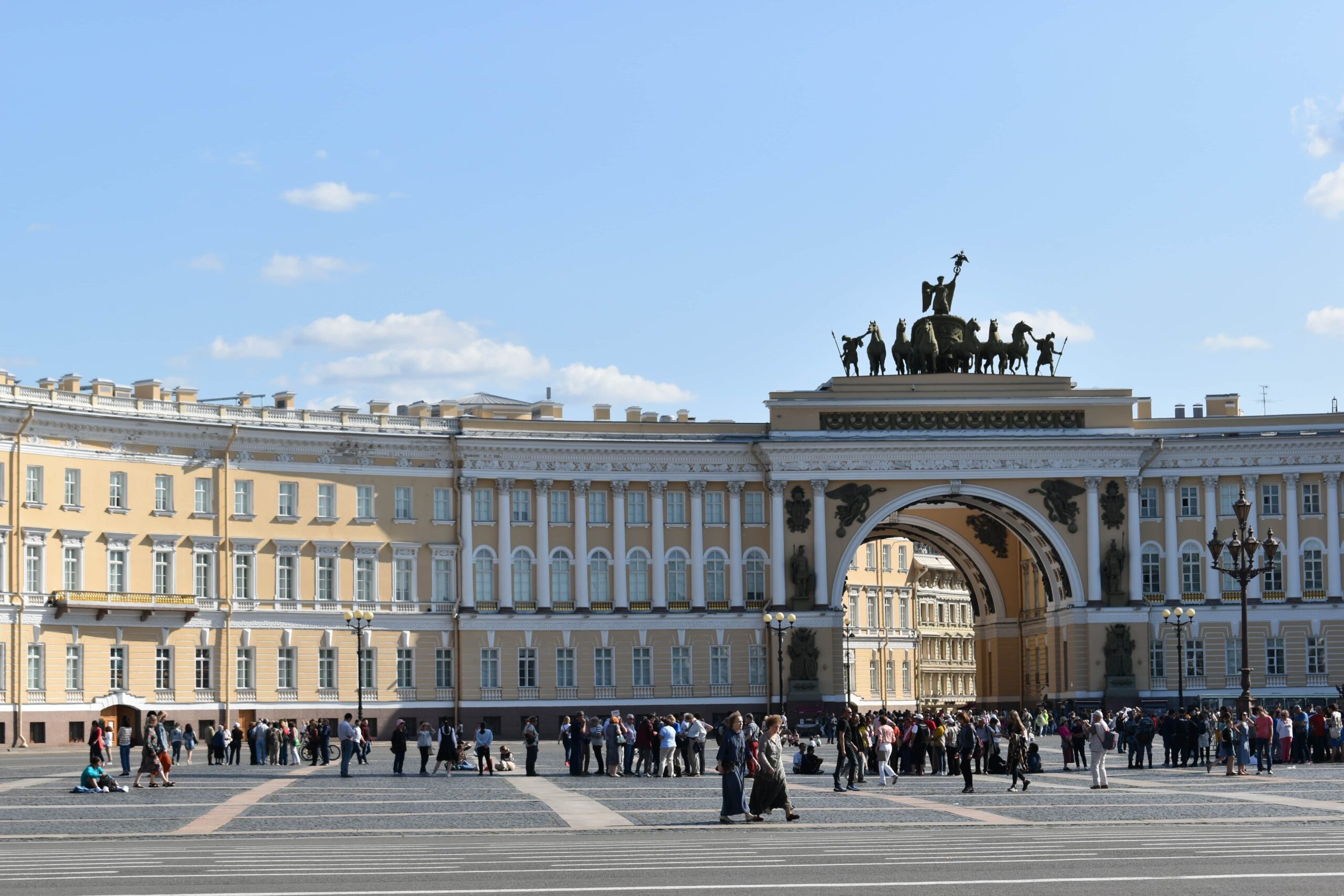 Hermitage, Palace Square, Saint Petersburg, Russia