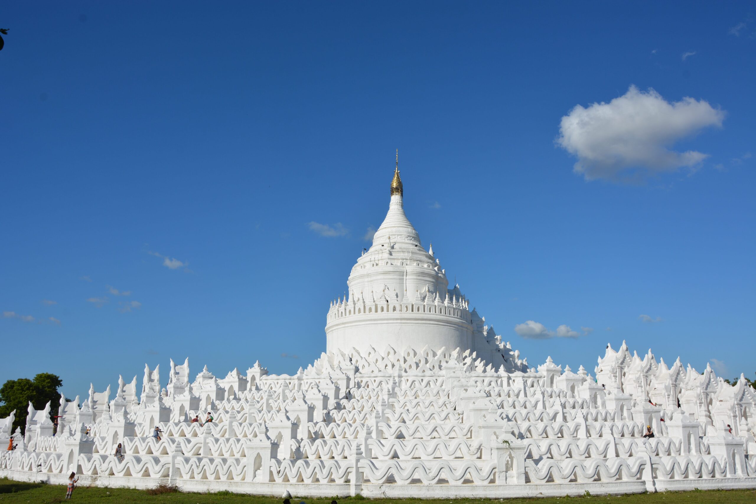 Hsinbyume pagoda, Min Kun, Myanmar (Burma)