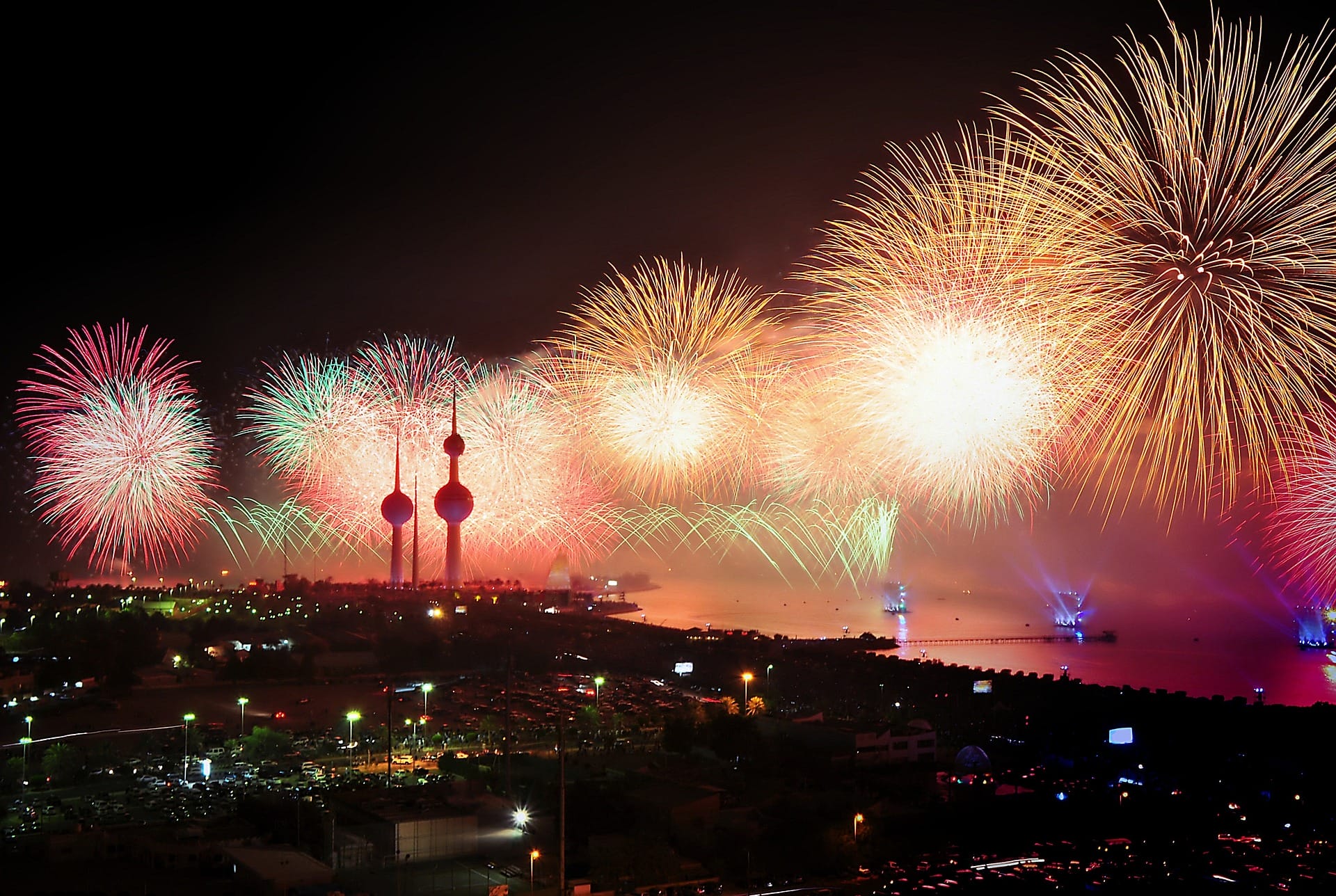 Kuwait fireworks