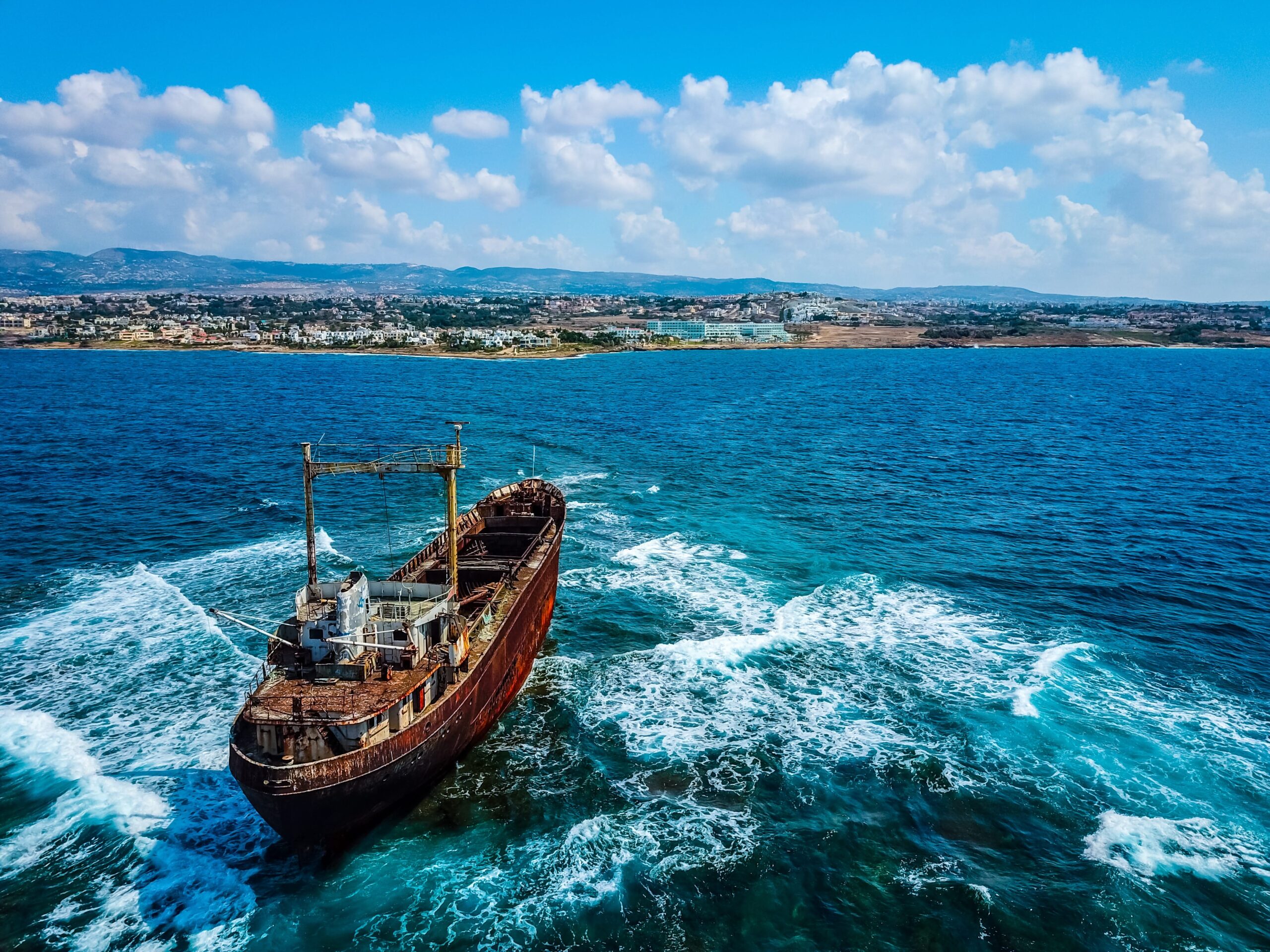 MV Demetrios 2 Shipwreck of the coast of Pathos, Cyprus