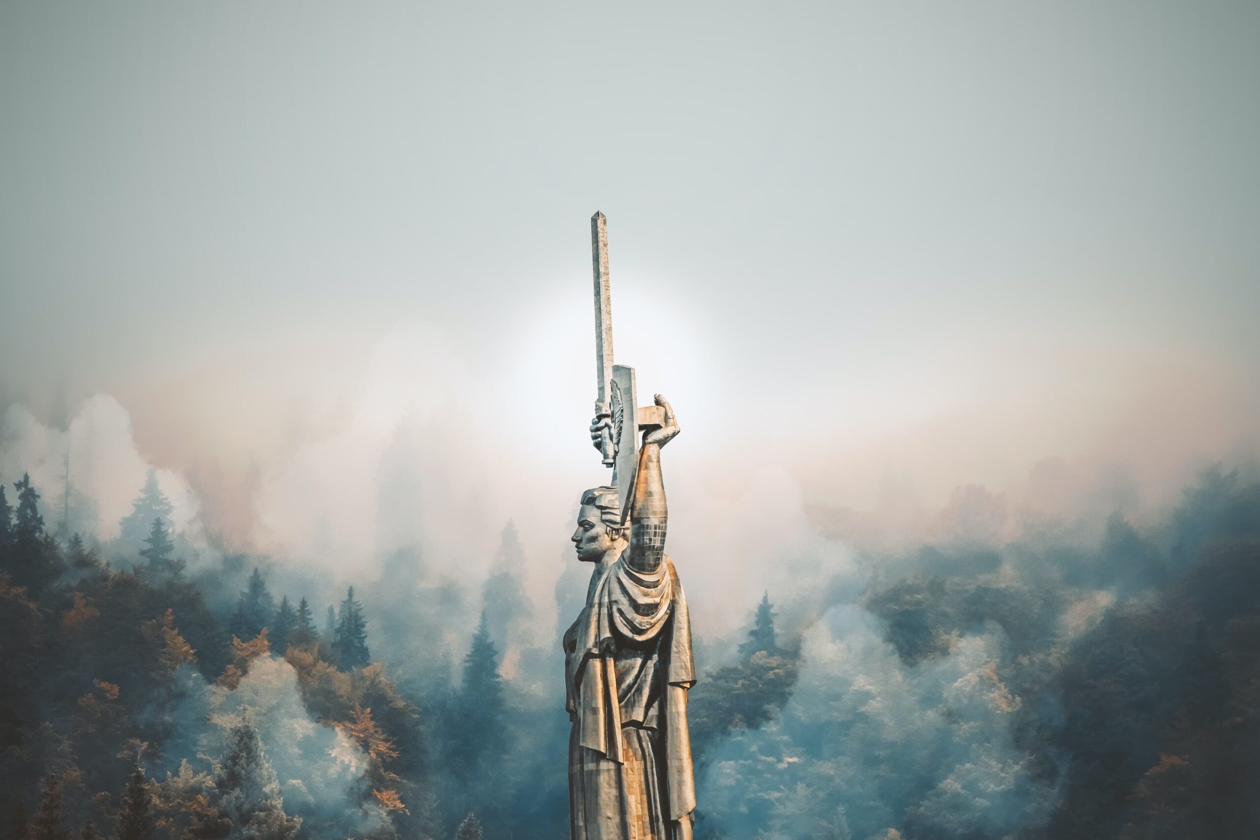Monument in Ukraine - Motherland