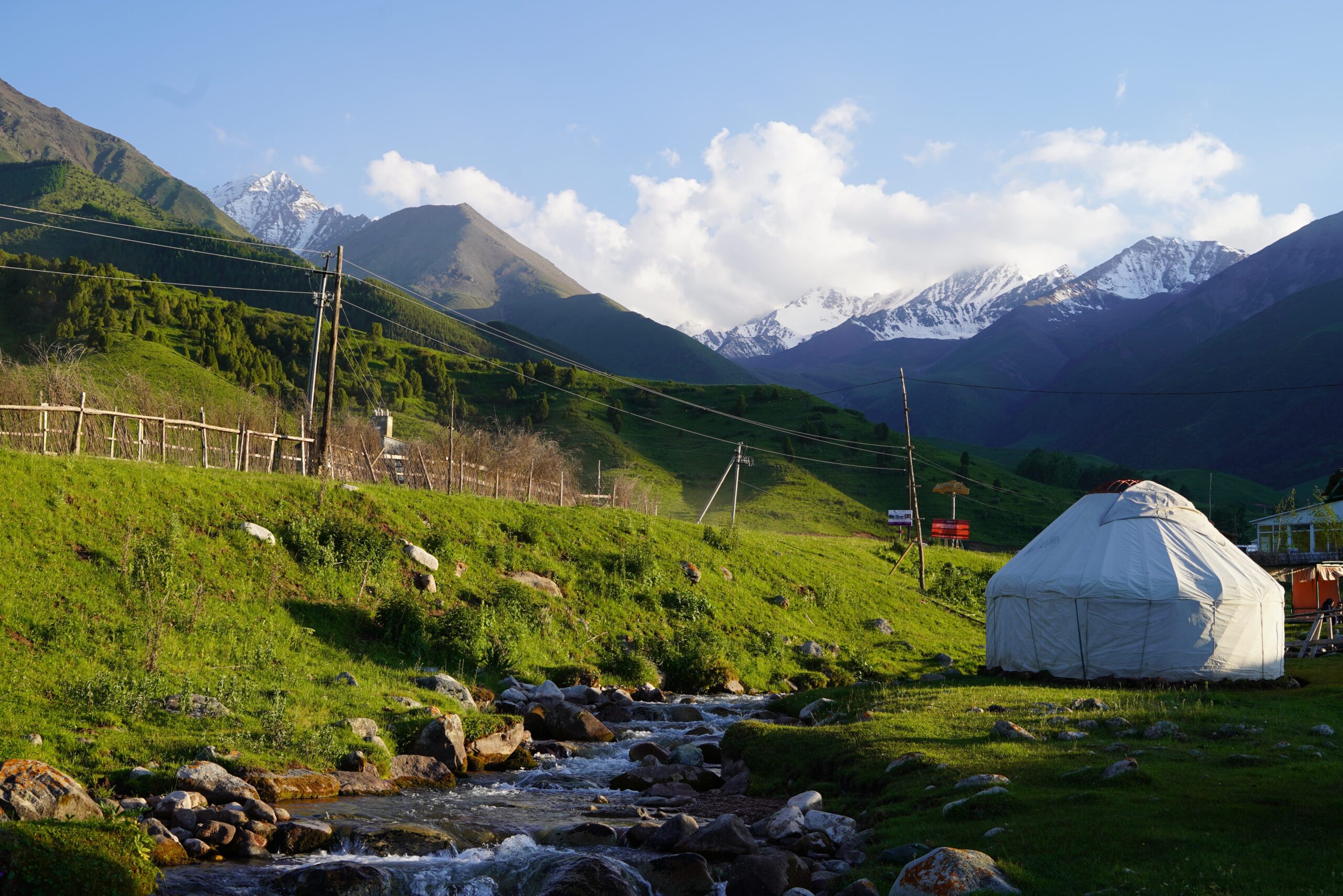 Nomad yurt, Chunkurchak, Kyrgyzstan