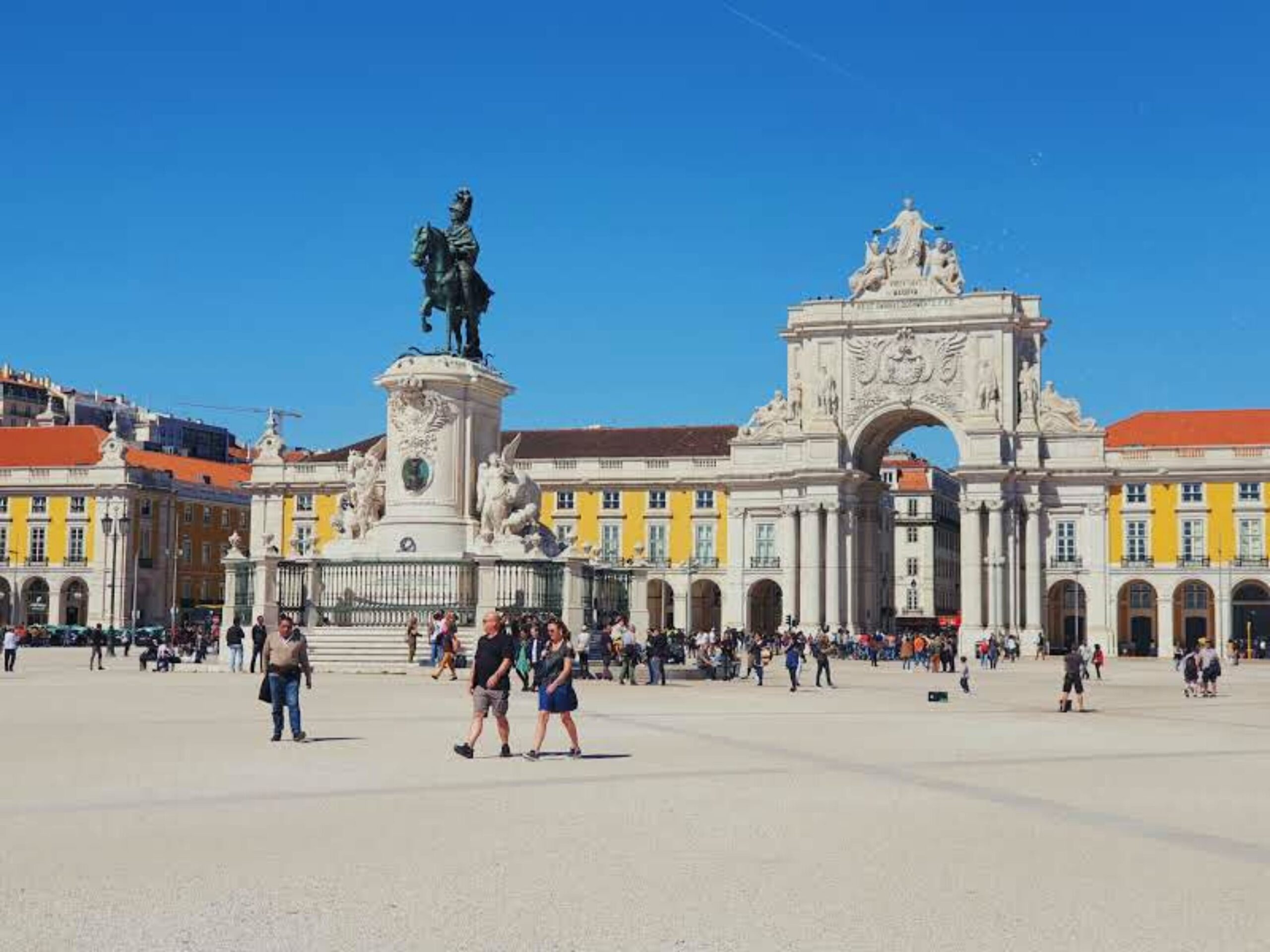 Praça do Comércio, Lissabon, Portugal