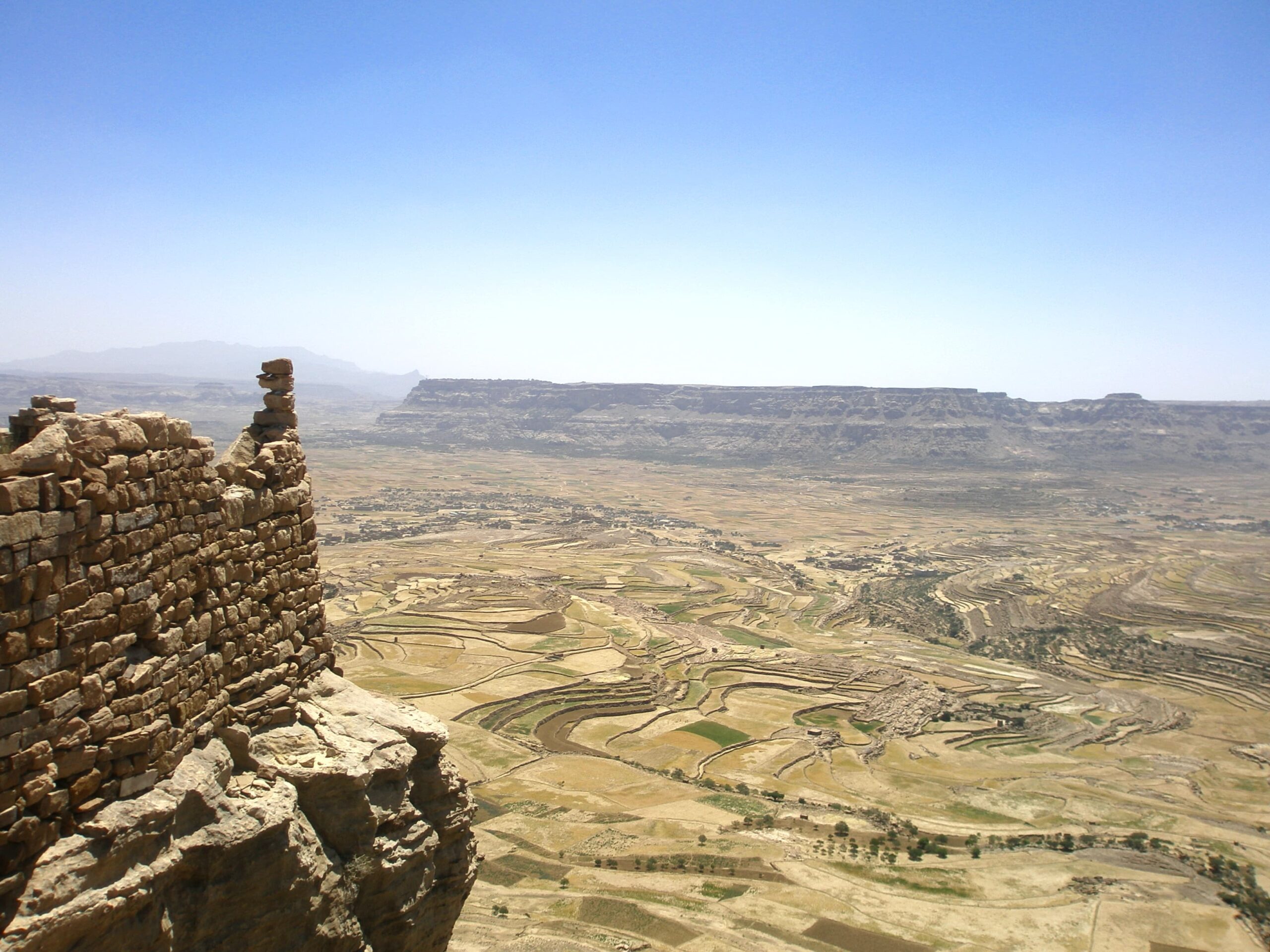 Ruins of Crow Fortress, Thula, Yemen