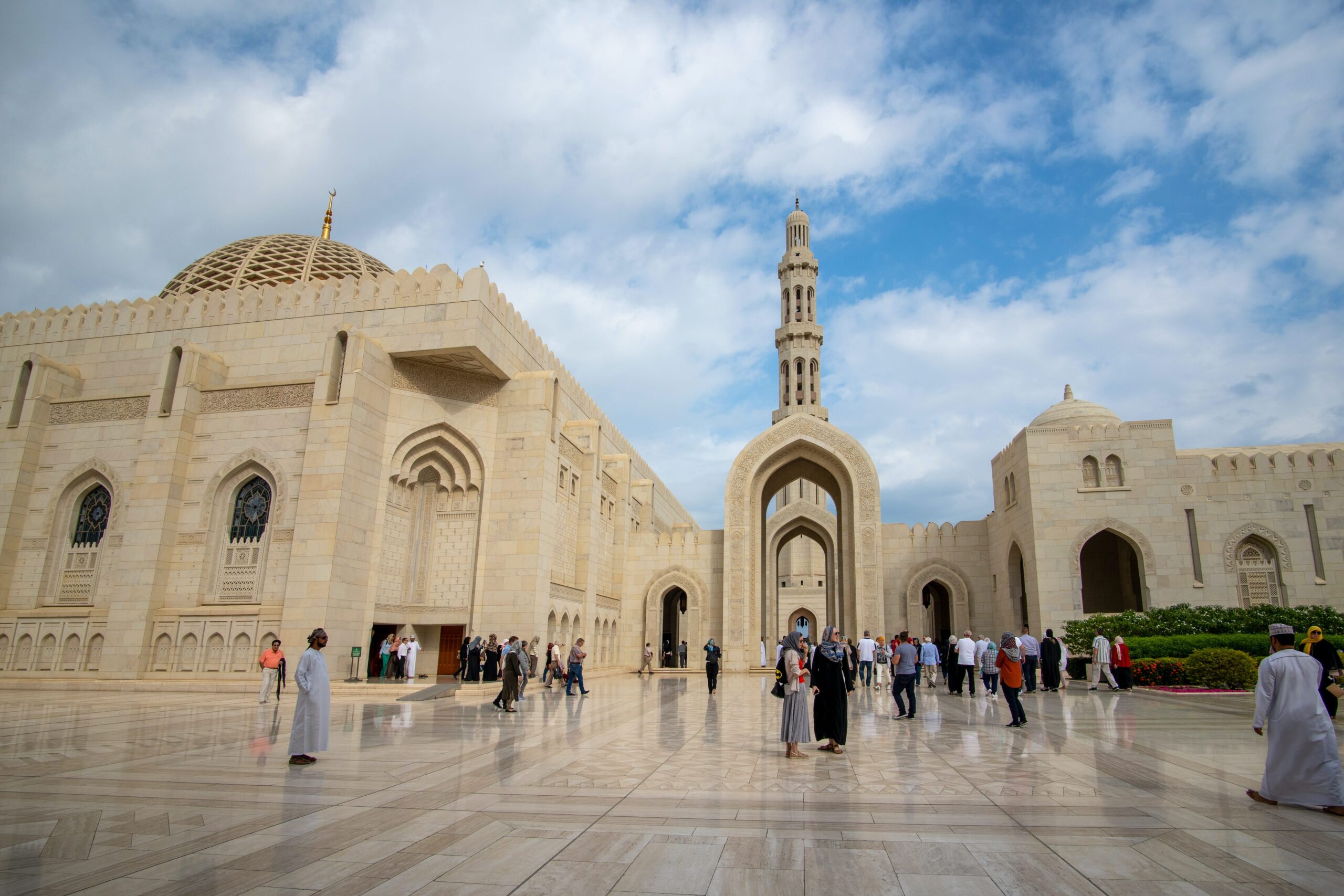 Sultan Qaboos Mosque, Maskat, Oman