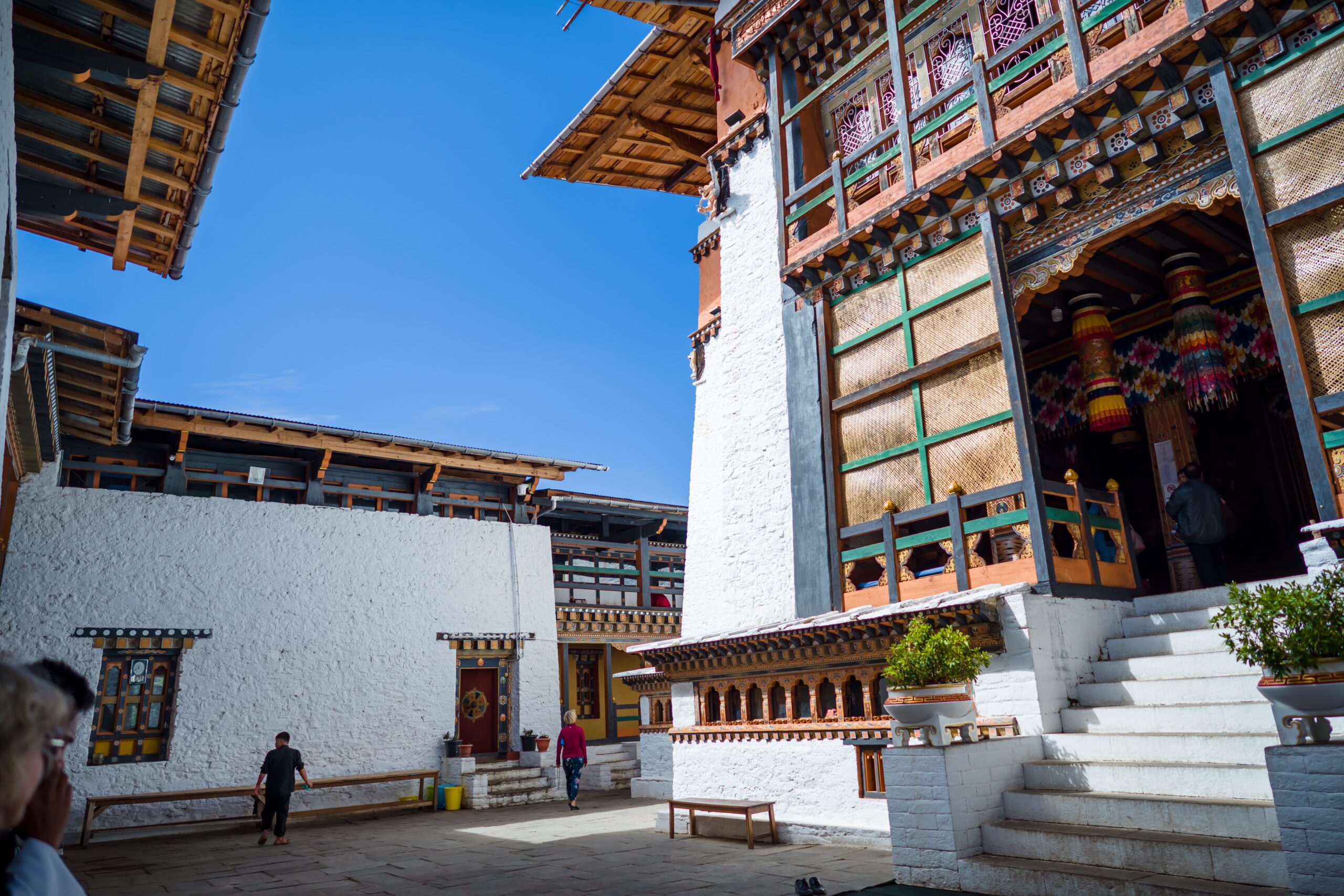 The Dzong Monastery in Bhutan Himalayas mountain (1)