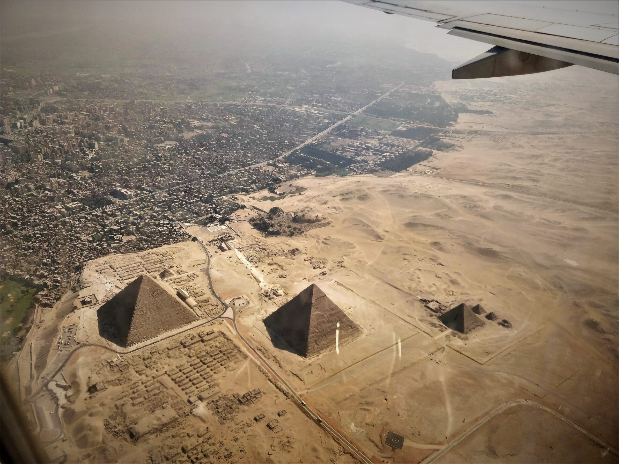 The great pyramids of Giza, Cairo, Egipt