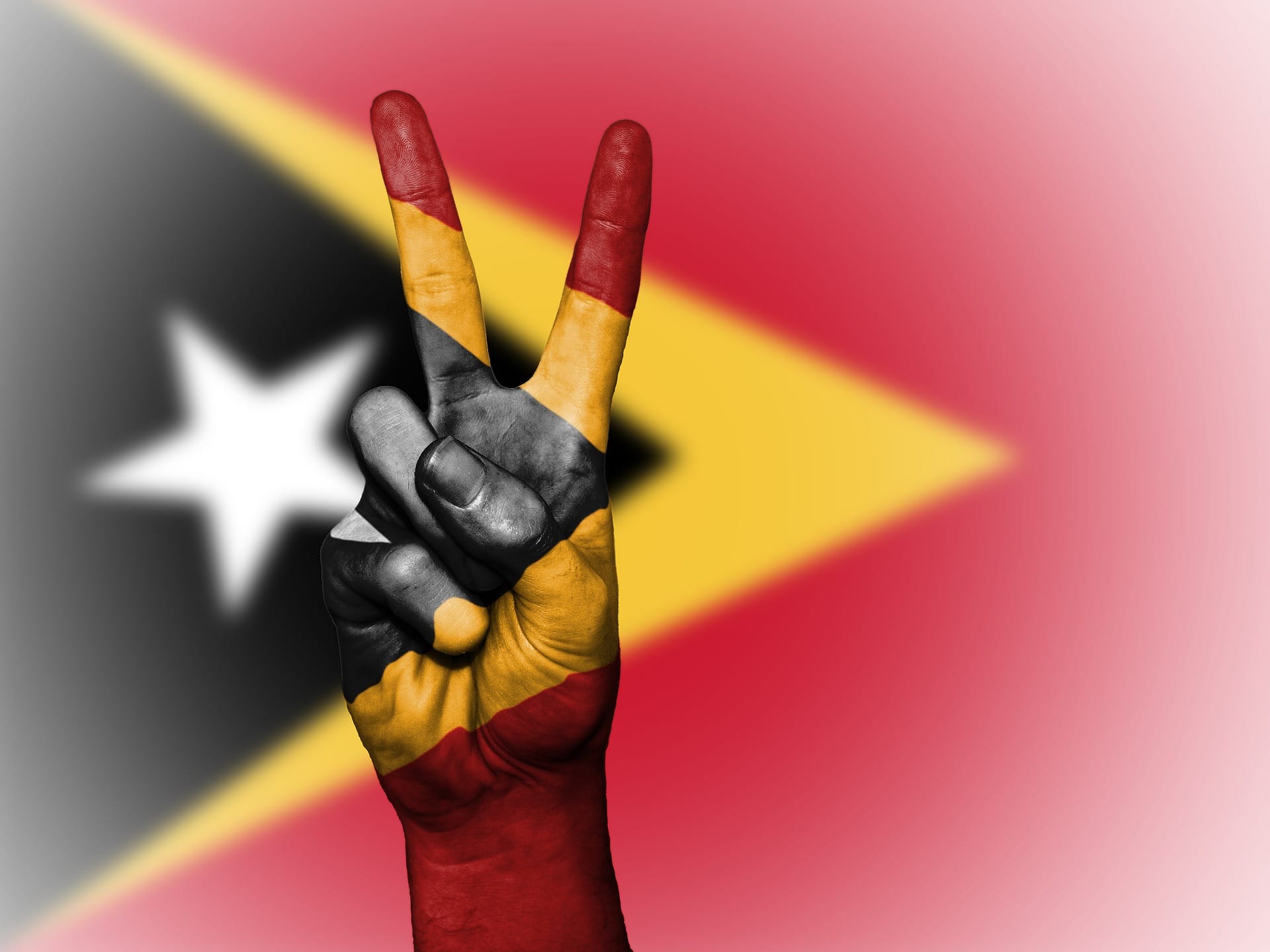 Timor-Leste flag (2)