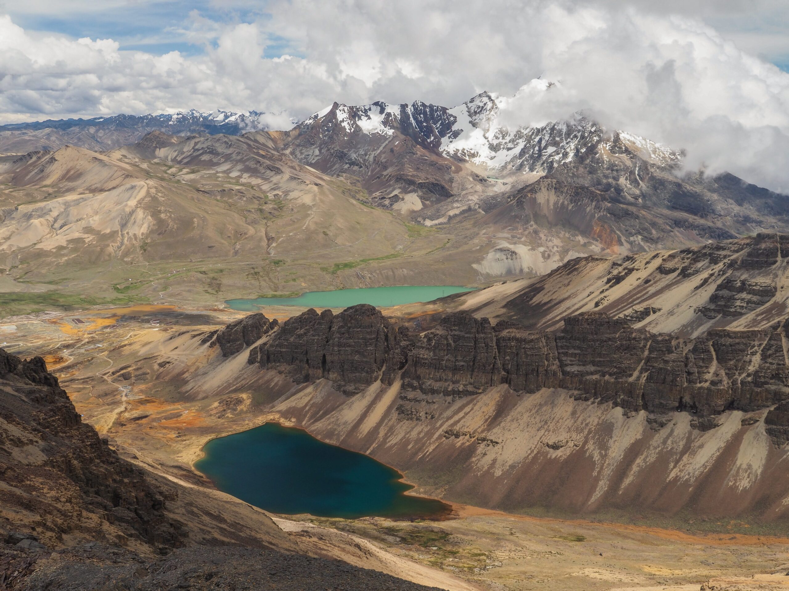 View from Chacaltaya at 4,300 meters, Near La Paz, Bolivia(1)